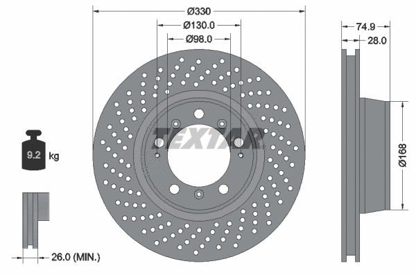 Brake Disc (92218905)
