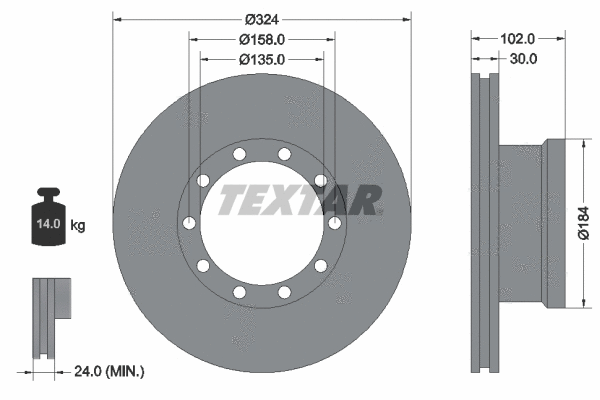 Brake Disc (93085300)