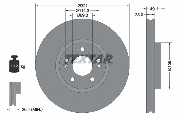 Brake Disc (92166005)