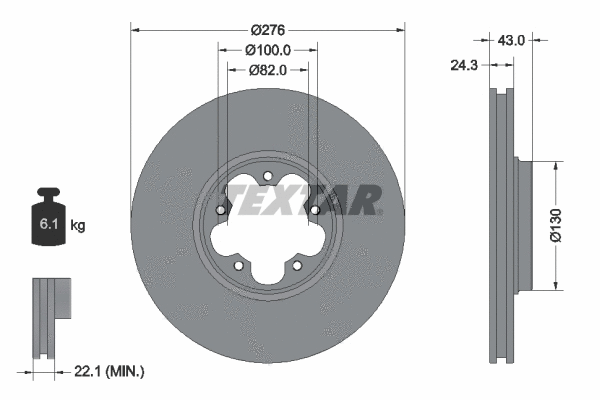Brake Kit, disc brake (89006600)