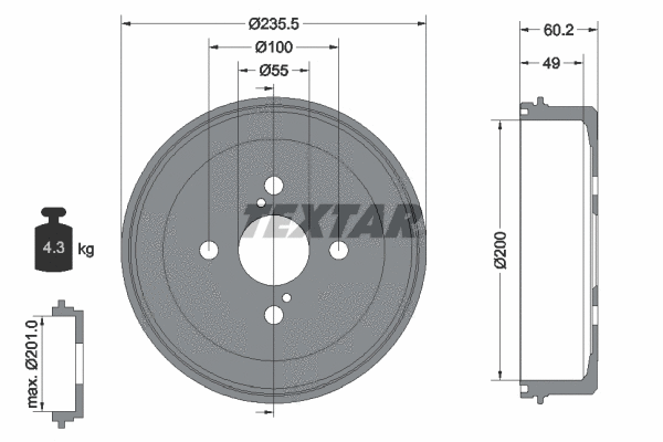 Brake Drum (94025600)