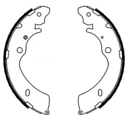 Brake Shoe Set (91086600)