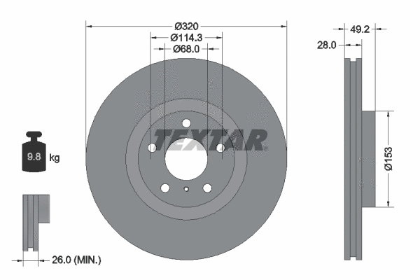 Brake Disc (92162405)