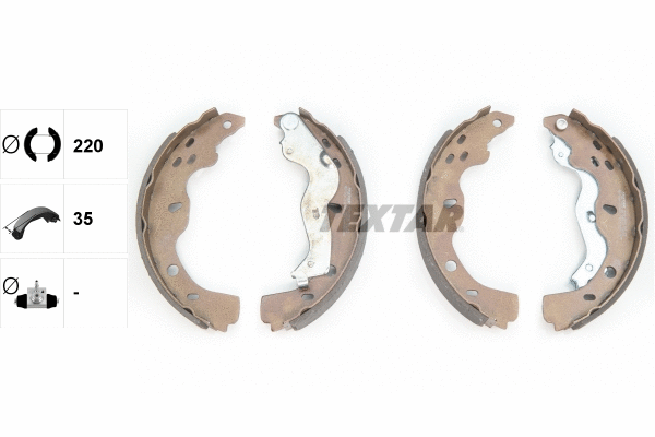 Brake Shoe Set (91067500)