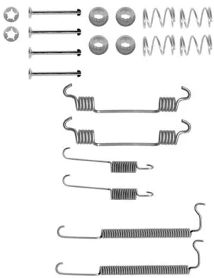 Accessory Kit, brake shoes (97033700)