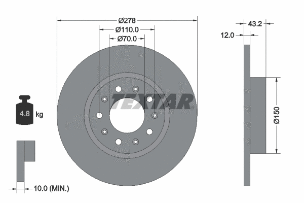 Brake Disc (92221000)