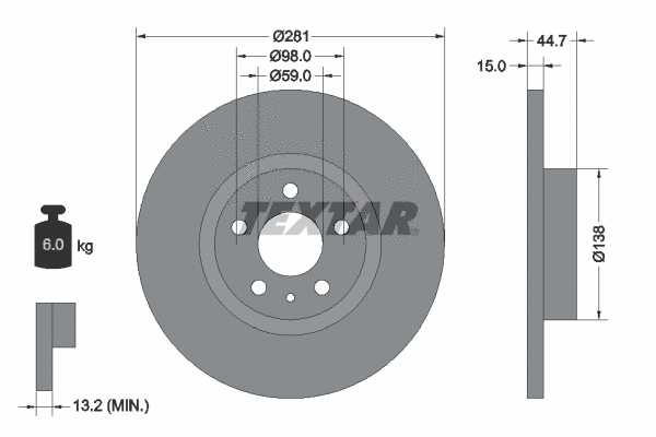 Brake Disc (92096400)
