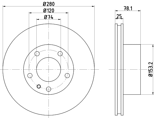 Brake Disc (92025500)