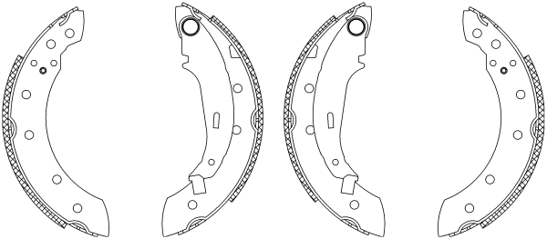 Brake Shoe Set (83048007)