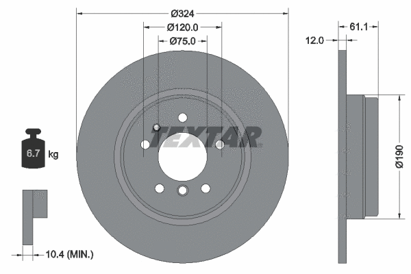 Brake Disc (92058400)
