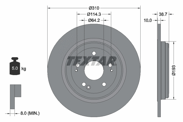 Brake Disc (92306103)