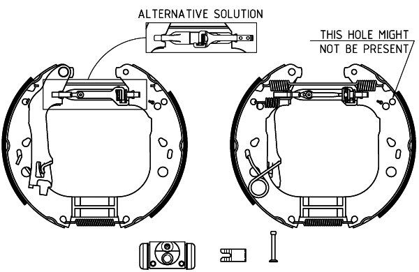 Brake Shoe Set (84062000)