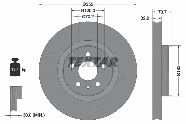 Brake Disc (92313905)