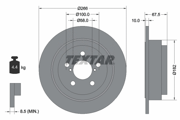 Brake Disc (92082000)
