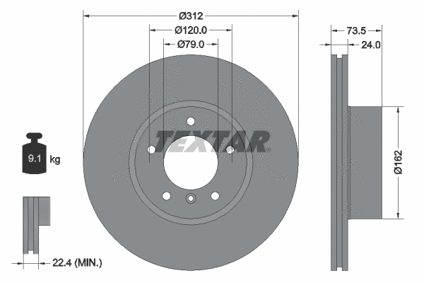 Brake Disc (92176105)
