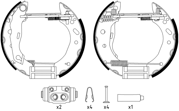 Brake Shoe Set (84048800)