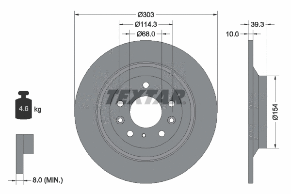 Brake Disc (92324803)