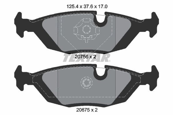 Brake Pad Set, disc brake (2067502)
