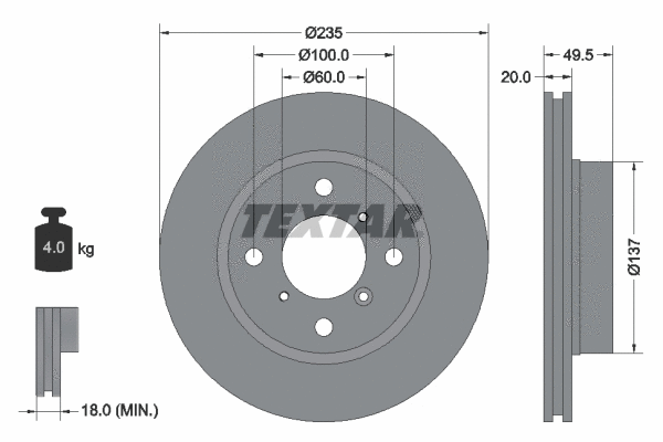 Brake Disc (92093200)