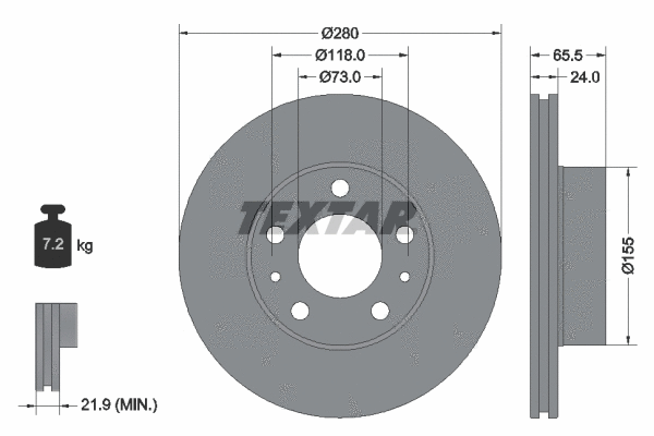 Brake Disc (92305203)