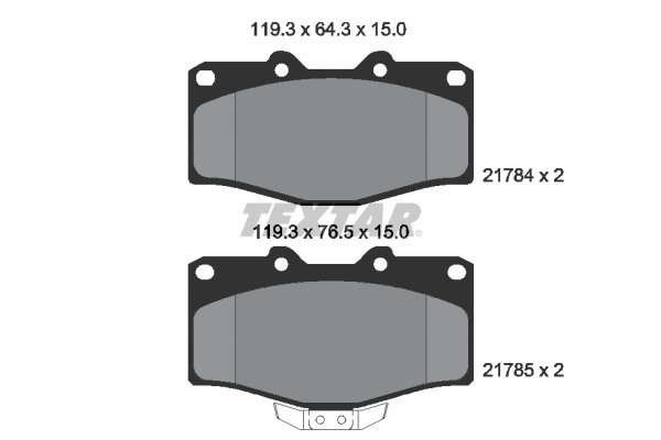 Brake Pad Set, disc brake (2178401)