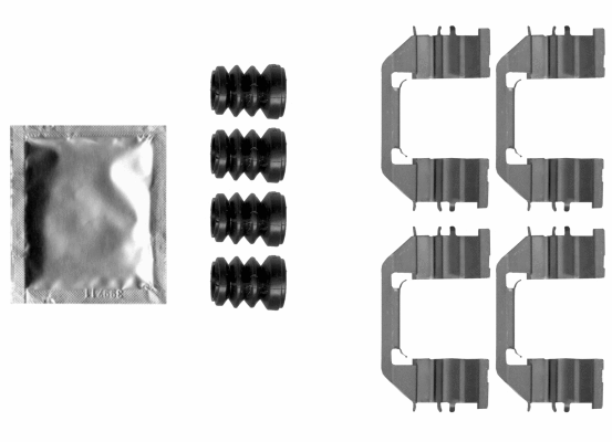 Accessory Kit, disc brake pad (82542300)