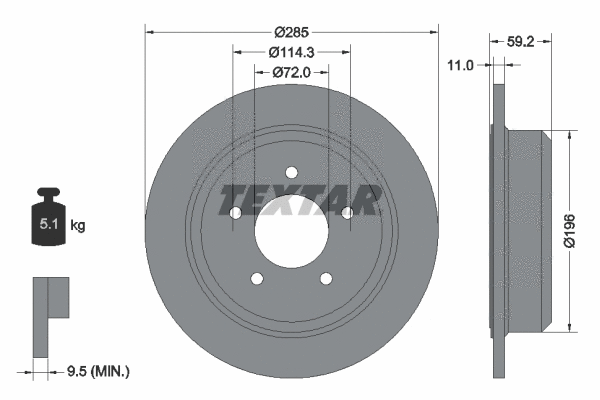 Brake Disc (92169403)