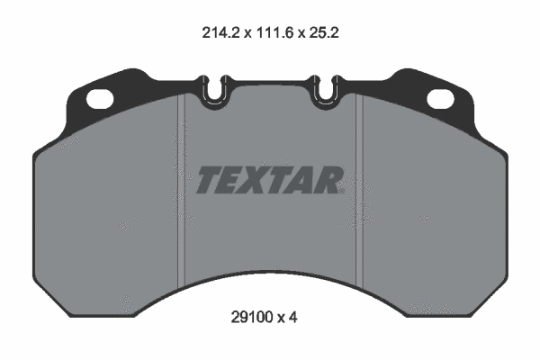 Brake Pad Set, disc brake (2910004)