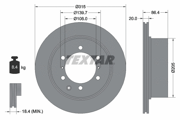 Brake Disc (92146703)