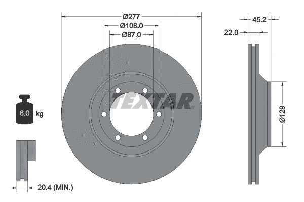 Brake Disc (92149400)