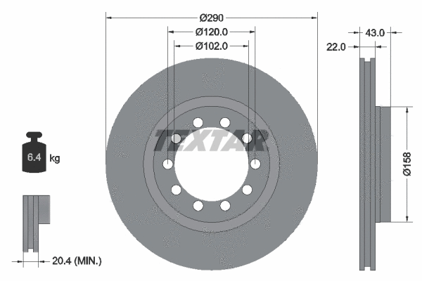 Brake Disc (93117400)