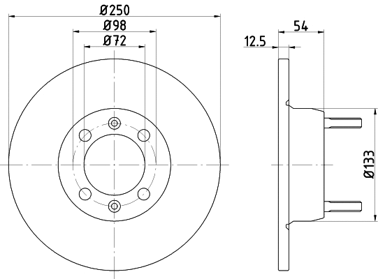 Brake Disc (92013500)