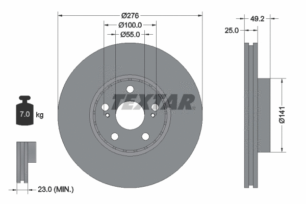 Brake Disc (92126403)