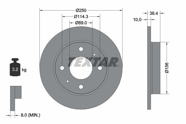 Brake Disc (92134900)