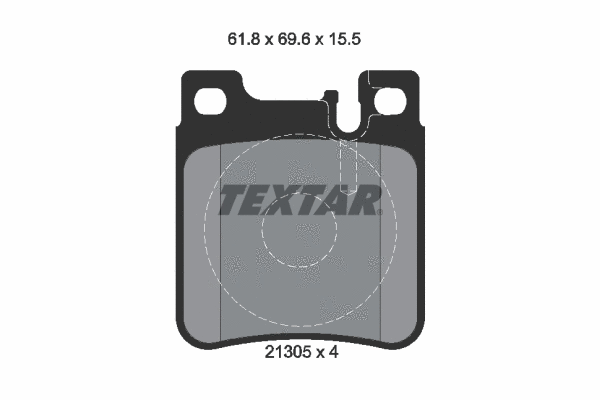 Brake Pad Set, disc brake (2130501)