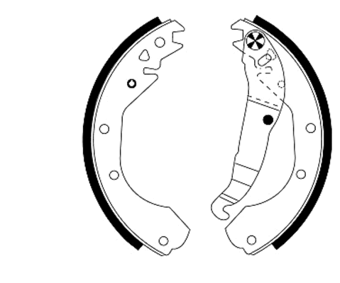 Brake Shoe Set (91033200)