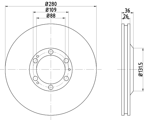 Brake Disc (92075900)