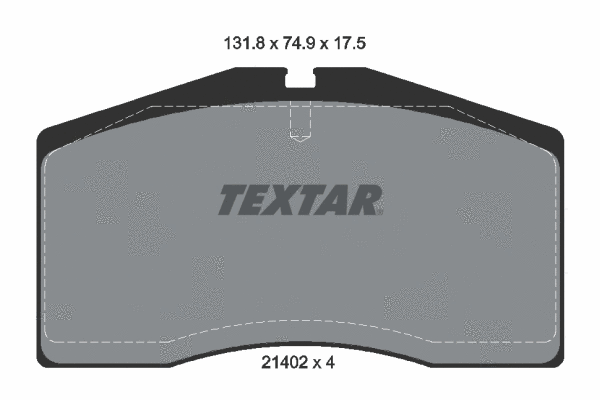 Brake Pad Set, disc brake (2140201)