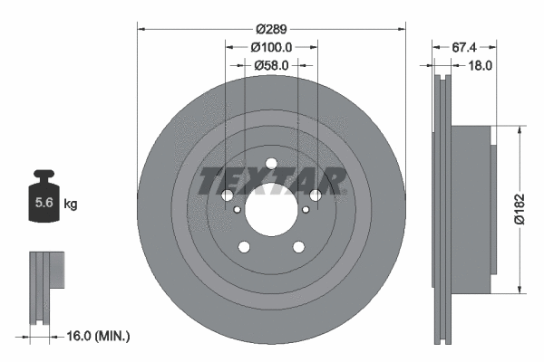 Brake Disc (92173603)