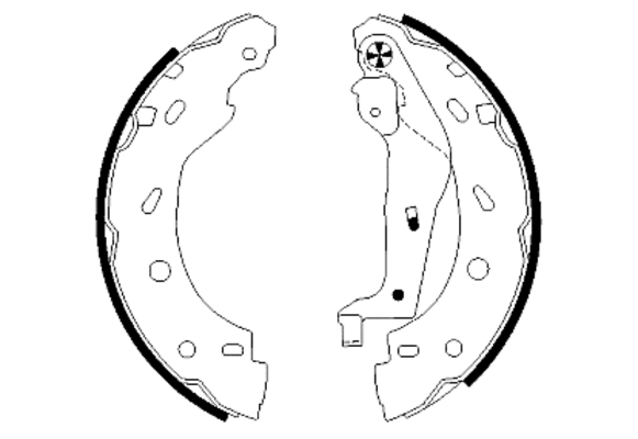 Brake Shoe Set (91057400)