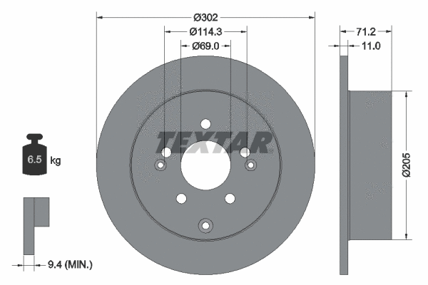 Brake Disc (92166103)