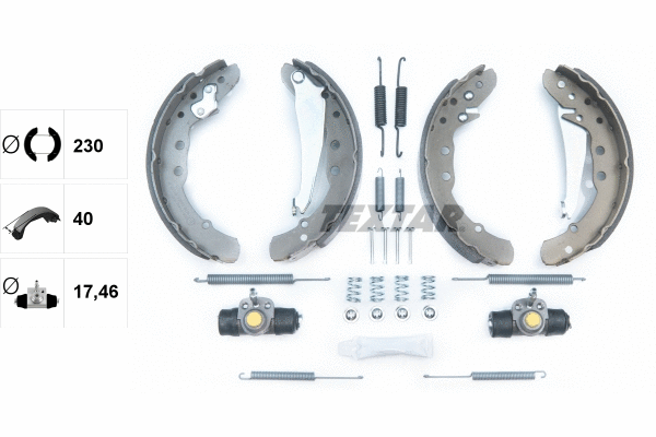 Brake Shoe Set (83044402)