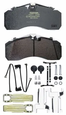 Brake Pad Set, disc brake (2927804)
