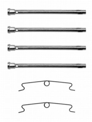 Accessory Kit, disc brake pad (82050100)