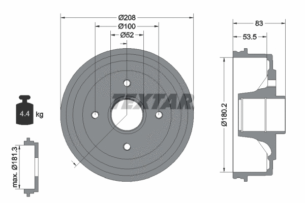 Brake Drum (94013500)