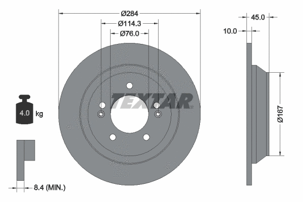 Brake Disc (92267803)