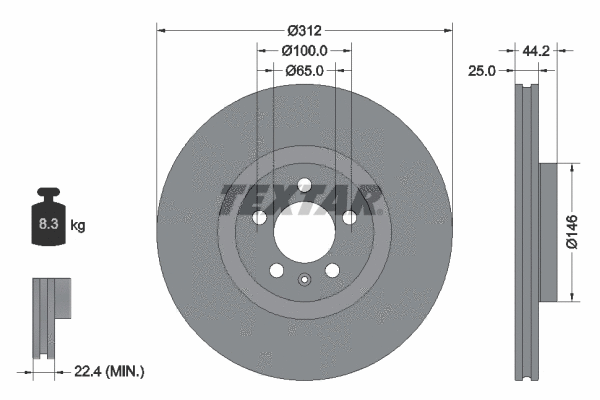 Brake Disc (92306405)