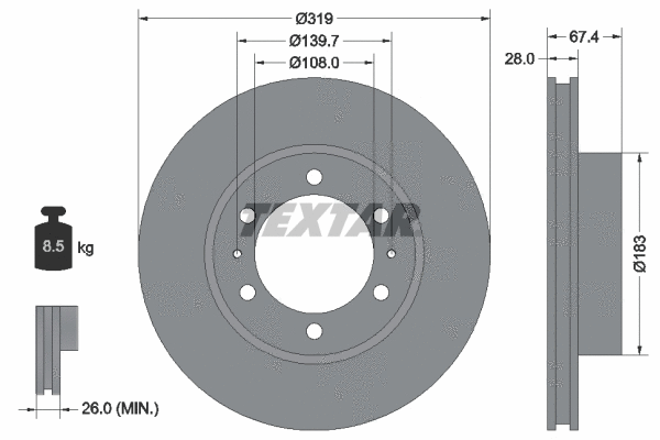 Brake Disc (92274903)