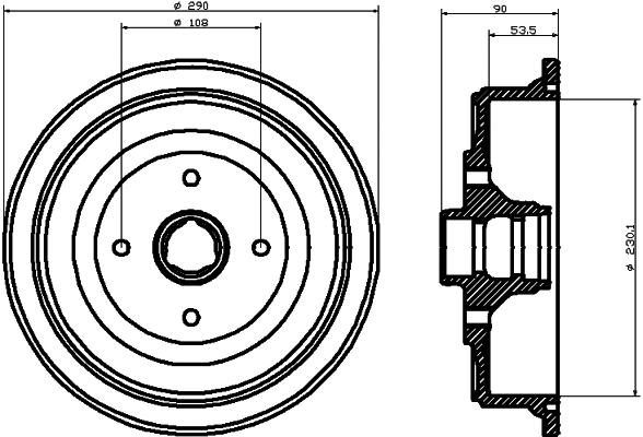 Brake Drum (94021400)