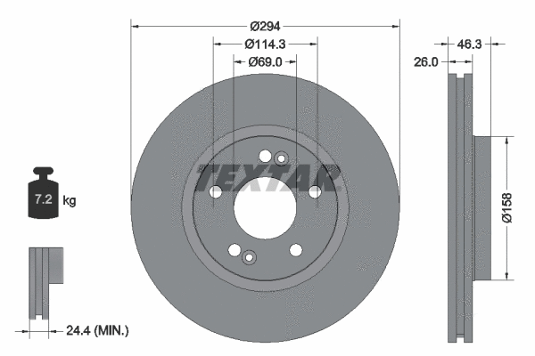 Brake Disc (92136403)